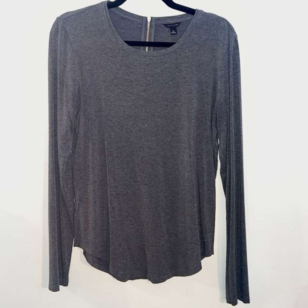 Charcoal Long Sleeve Women's Top